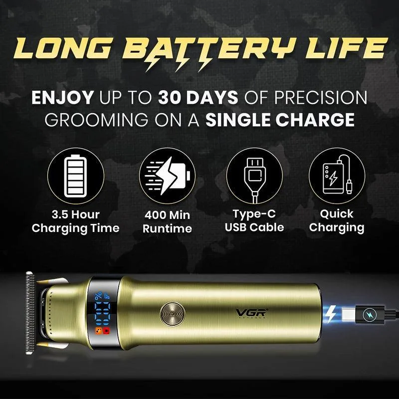 ماشین اصلاح موی سر و صورت وی جی ار مدل V-991
