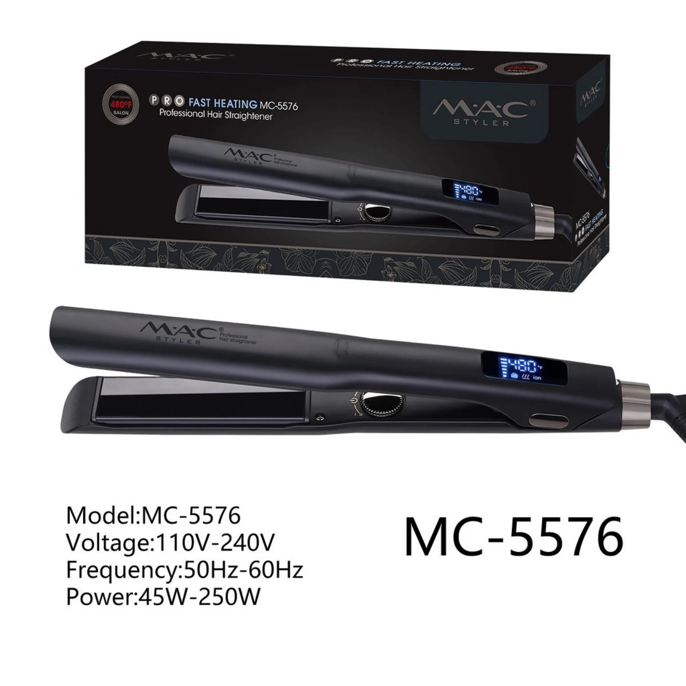 اتو و حالت دهنده ی مو مک استایلر مدل mc-5576
