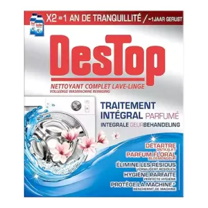 پاک کننده ماشین لباسشویی فرانسوی دستاپ DESTOP Washing Machine با رایحه تازه دو عددی 500 میل