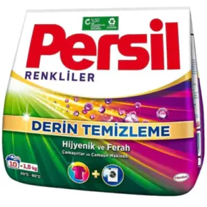 پودر ماشین لباسشویی اتریشی پرسیل Persil DERİN TEMİZLİK مناسب لباس های رنگی 1.5 کیلوگرم