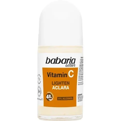 مام ضد تعریق اسپانیایی باباریا babaria Vitamin C دارای ویتامین C مناسب انواع پوست 50 میل