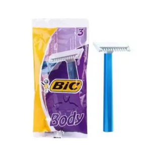 خودتراش فرانسوی بیک بادی BIC 3 body شانه دار ، 1 تیغه 3 عددی