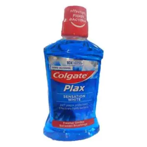 دهانشویه هلندی کلگیت Colgate Plax حفظ سفیدی دندان، فاقد الکل 500 میل