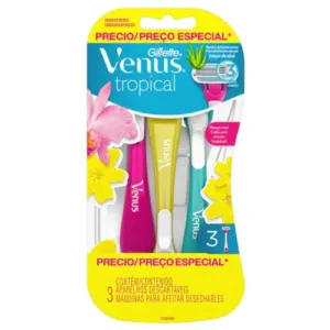 خود تراش ژیلت ونوس Gillette Venus بسته 3 عددی