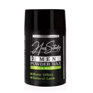 واکس حالت دهنده مو مردانه هیر استودیو Hair Studio Men Powder Wax مناسب انواع مو 20 گرم