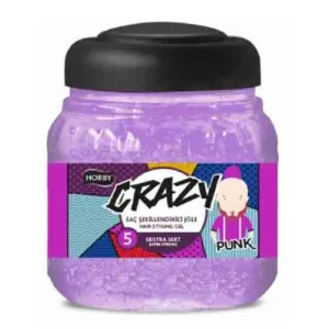 ژل حالت دهنده مو هوبی Hobby Extra Hard با سختی 5 حجم 150 میل