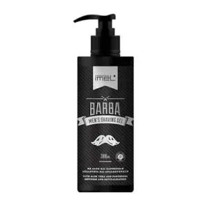 ژل اصلاح یونانی باربا ایمل Imel Barba Gel حاوی عصاره خیار 300 میل