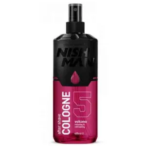 ادکلن افتر شیو نیشمن NISHMAN - COLOGNE Volcano کد 05 با رایحه ای نفیس 400 میل