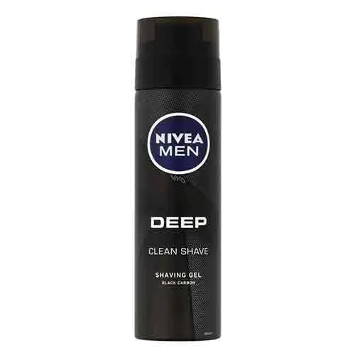 ژل اصلاح اتریشی نیوآ Nivea Deep Clean حاوی کربن سیاه 200 میل