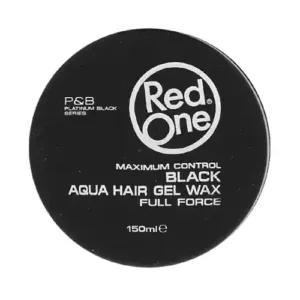ژل واکس مو ردوان Red One مدل black Hair Wax رنگ مشکی مناسب انواع مو 150 میل