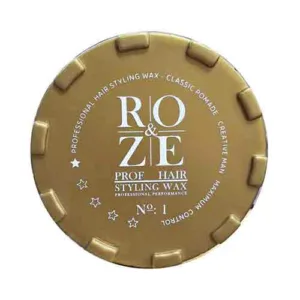 ژل واکس مو رز RO&ZE رنگ طلایی شماره (1) 150 میل