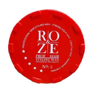 ژل واکس مو رز RO&ZE رنگ قرمز شماره (5) 150 میل