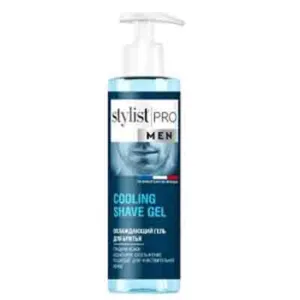 ژل اصلاح استایلیست Stylist PRO MEN EXTRA COOLING SHAVE CREAM مناسب انواع پوست 190 میل