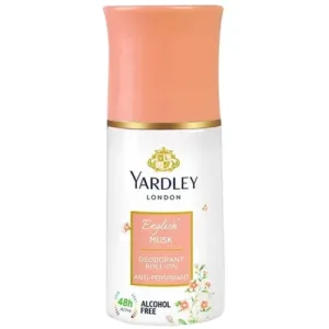 رول ضد تعریق زنانه یاردلی Yardley English Musk رایحه لطیف و تمیز 50 میل