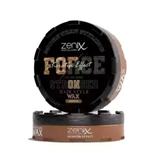 واکس مو مردانه زنیکس Zenix Hair Wax Strong & Keratin حاوی کراتین 150 میل