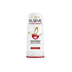 نرم کننده مو لورآل Elseve Loreal مدل KOMPLE ONARICI 5 مخصوص موهای آسیب دیده 360 میل