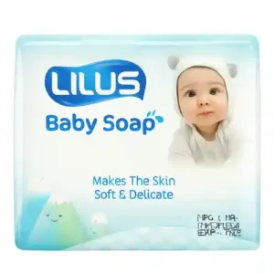 صابون کودک لیلوس LILUS Baby Soap مناسب برای پوست حساس نوزادان 90 گرم
