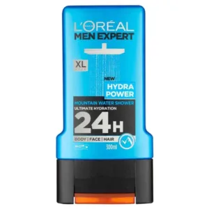 شامپو سر و بدن فرانسوی لورآل L'Oréal Hydra Power مرطوب کننده 300 میل
