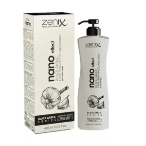 شامپو ترمیم‌کننده زنیکس Zenix Nano Effect – Black Garlic Series با عصاره سیر سیاه 400 میل