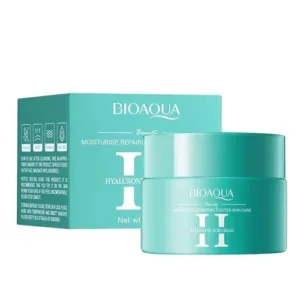 کرم مرطوب کننده صورت بیوآکوا BIOAQUA Acido Hialuronico ترمیم کننده 50 گرم