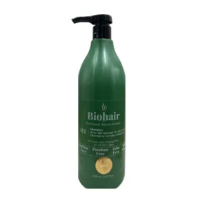 شامپو Biohair 02 بیوهیر بدون سولفات و ضد ریزش و افزایش رشد مناسب انواع مو 1000 میل