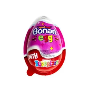 تخم مرغ شانسی بونارت اگ Bonart Egg Lucky Cocoa دخترانه 25 گرم