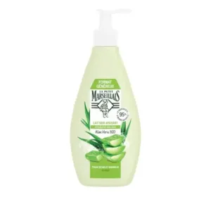 لوسیون بدن فرانسوی لی پتیت مارسلیاس Le Petit Marseillais Aloe Vera Bio Hydrating حاوی عصاره آلوئه ورا 400 میل