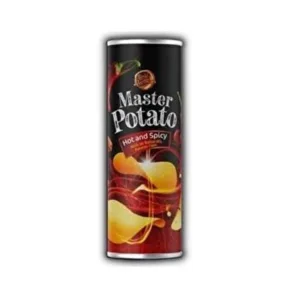 چیپس Master Potato Hot & Spicy مستر پوتیتو فلفلی تند وزن 160 گرم تاریخ 2024/01/24