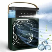 پنکه مه پاش رومیزی مدل 3in1 Air Cooler سبز