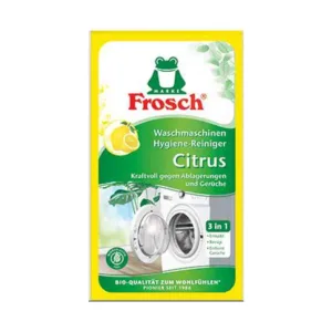 پودر جرم گیر ماشین لباسشویی آلمانی فروش Frosch قوی در برابر رسوب و بو 250 گرم