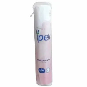 پد آرایش پاک کن ایپک ipek بسته 120 عددی