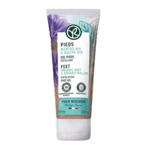 ژل لایه بردار پا فرانسوی ایوروشه Yves Rocher Mint &amp Exfoliating کاهش پینه 75 میل