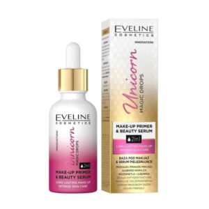 پرایمر و سرم زیبایی لهستانی اولاین Eveline Unicorn Liquid Base برای انواع پوست 30 میل