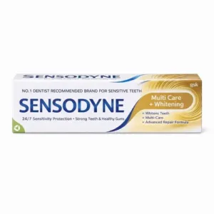 خمیردندان سنسوداین Sensodyne Multi Care + Whitening مناسب دندان های حساس 50 میل